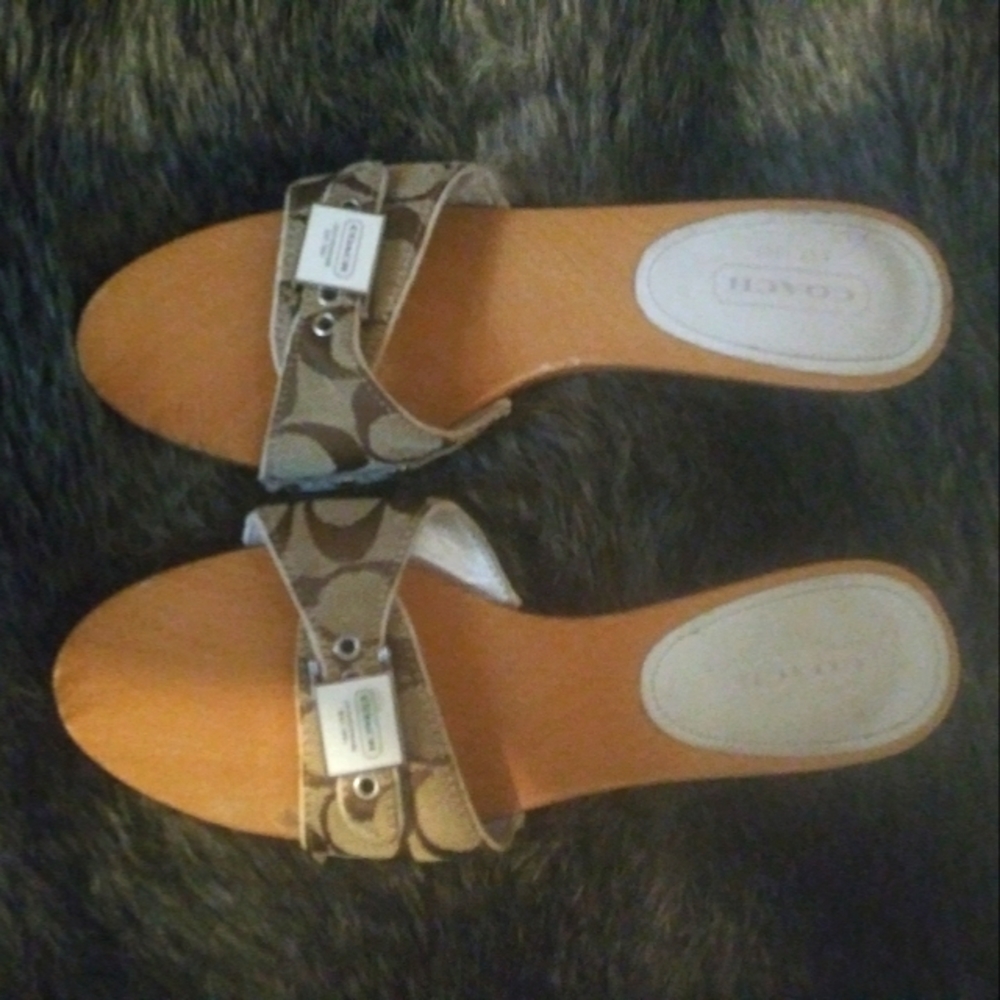 Coach sandals